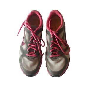 Nike Dual Fusion TR Running Womens Shoes Size 9 Gray Pink Purple